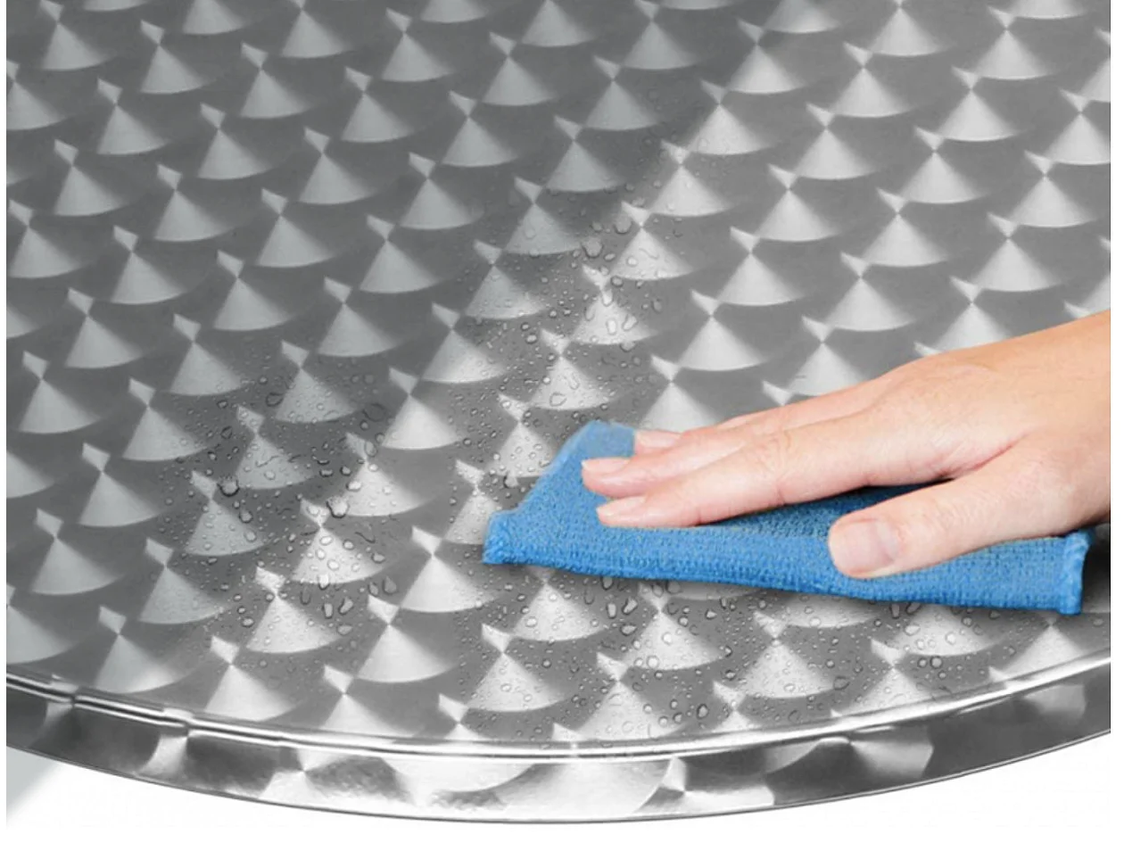 Table ronde de restaurant aluminium 70cm