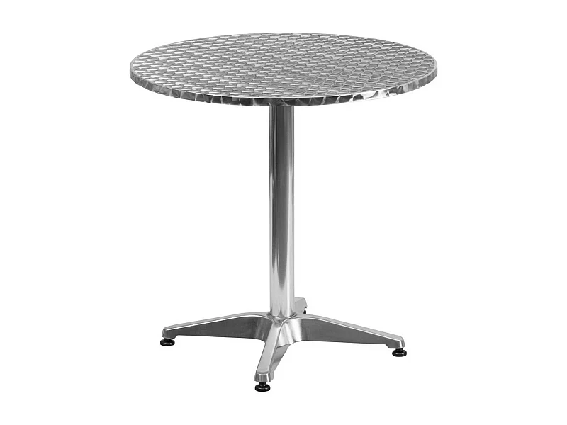 Table ronde de restaurant aluminium 70cm