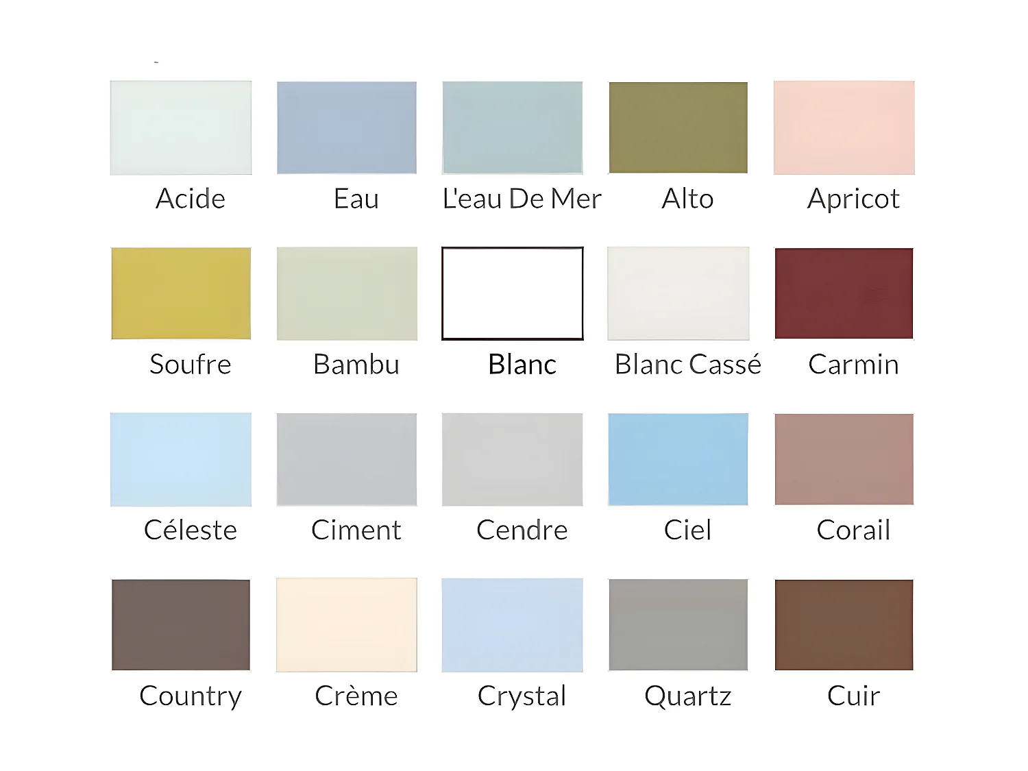 Étagère contemporaine bois noyer et laqué Muza-Couleur Céleste