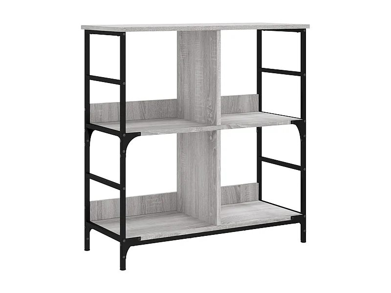 Bibliothèque sonoma gris 78,5x33x82 bois d'ingénierie