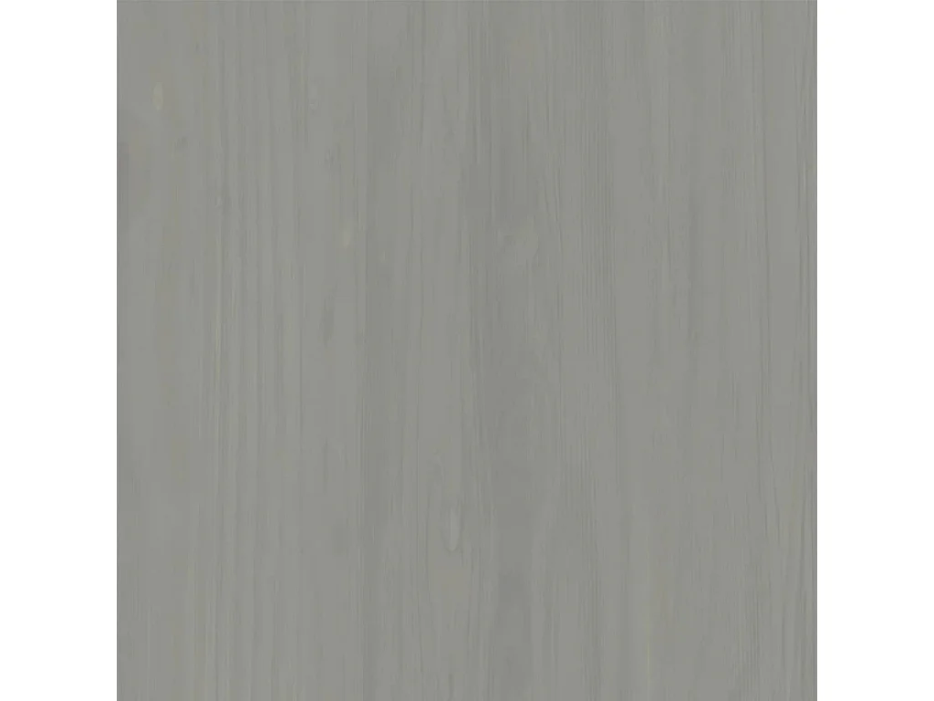 Bibliothèque VIGO gris 85x35x170 bois massif de pin