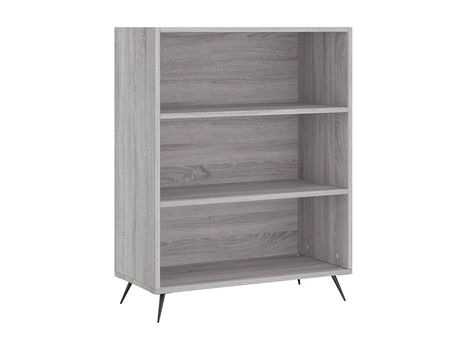 Bibliothèque sonoma gris 69,5x32,5x90 bois d'ingénierie