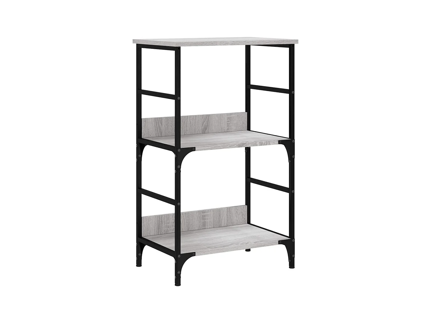 Bibliothèque sonoma gris 50x33x82 bois d'ingénierie