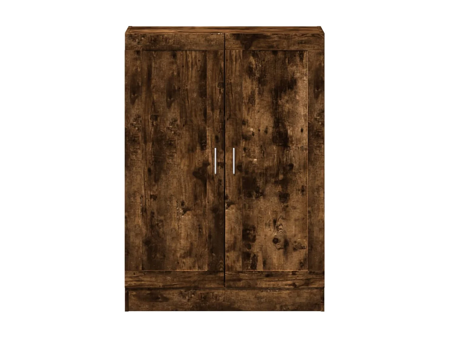 Bibliothèque chêne fumé 82,5x30,5x115 bois d'ingénierie