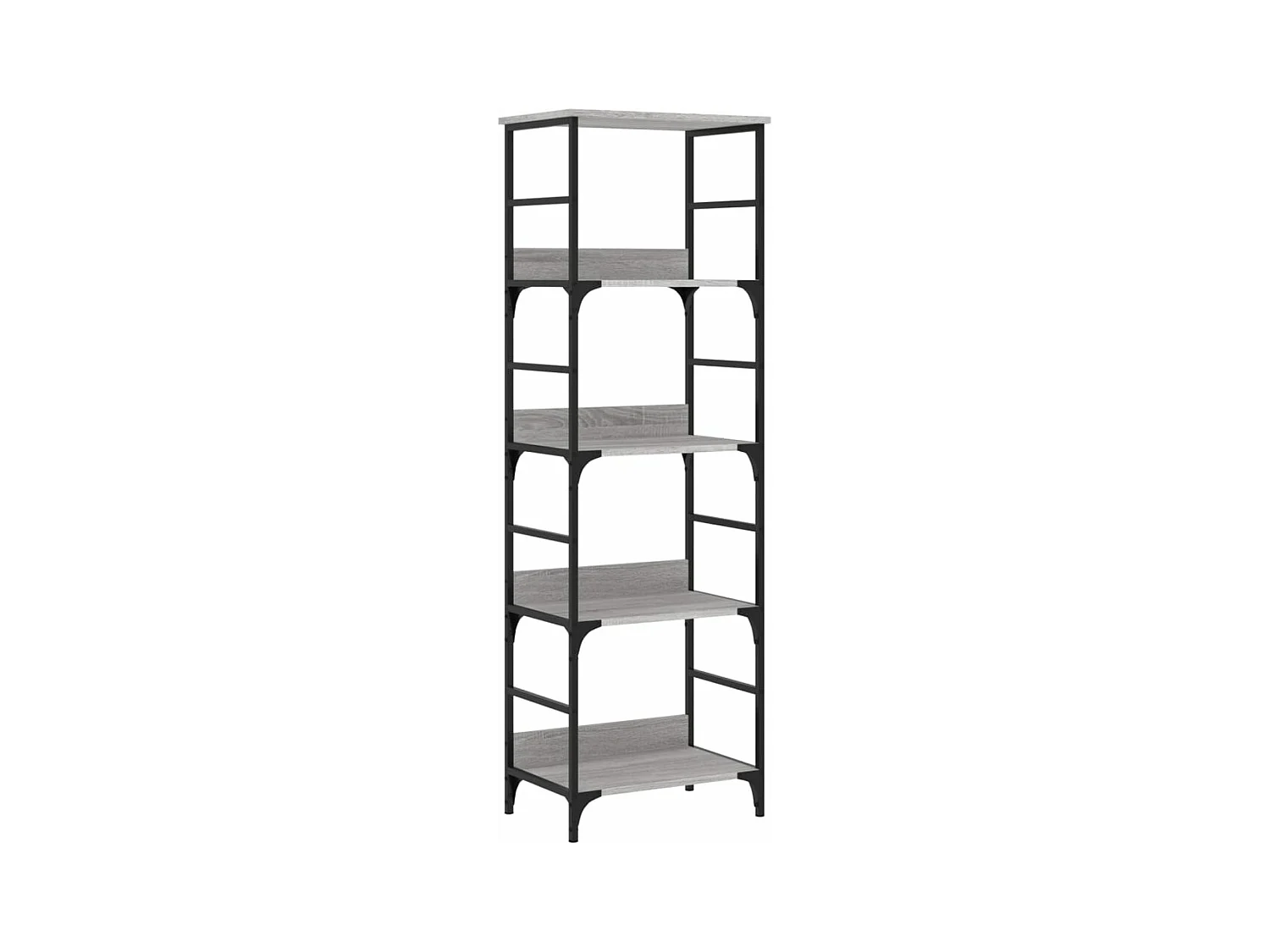 Bibliothèque sonoma gris 50x33x153 bois d'ingénierie