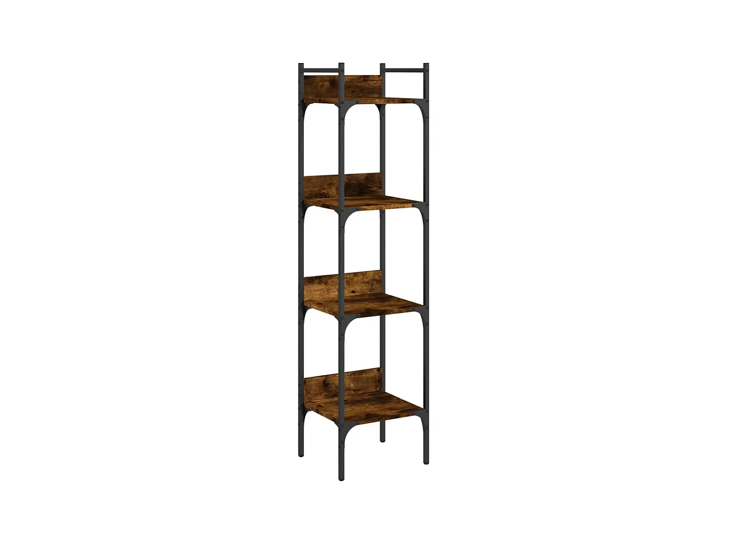 Bibliothèque à 4 niveaux chêne 35x30x138,5 bois d'ingénierie