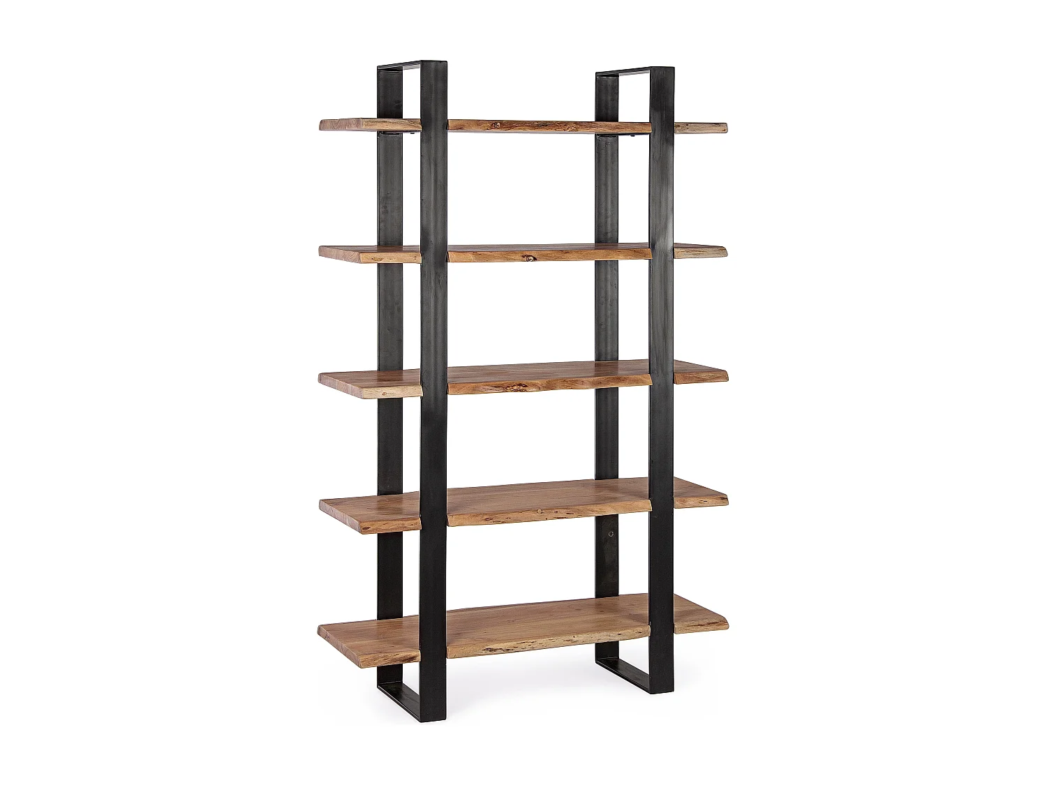 Bibliothèque 5 niveaux en bois acacia Amaly 110cm