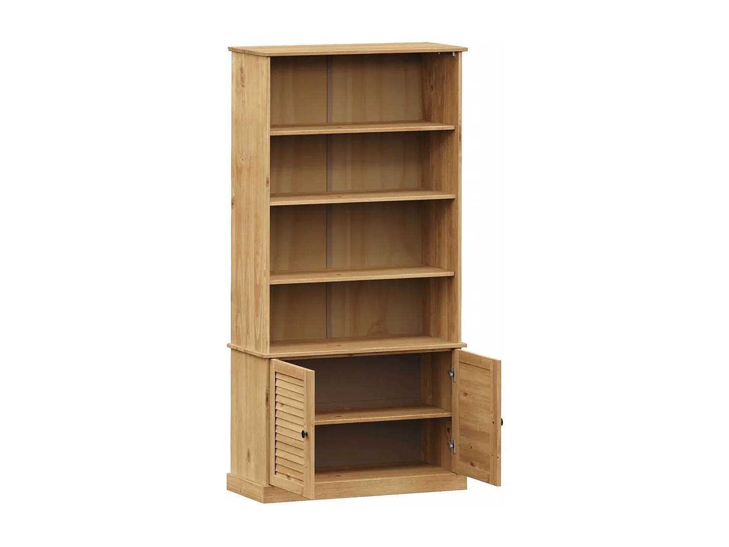 Bibliothèque VIGO 85x35x170 bois massif de pin