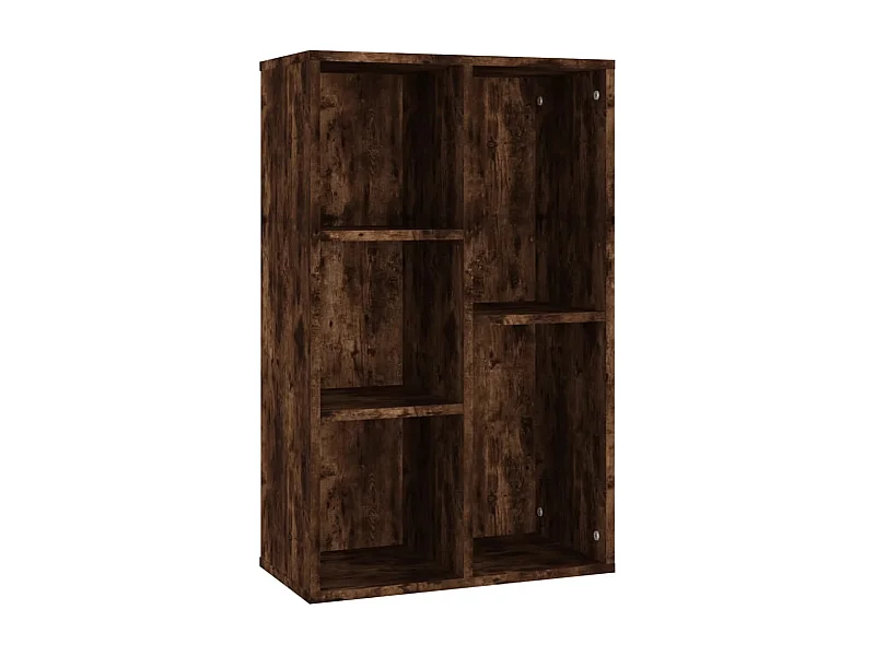 Bibliothèque-Buffet chêne fumé 50x25x80 bois d'ingénierie