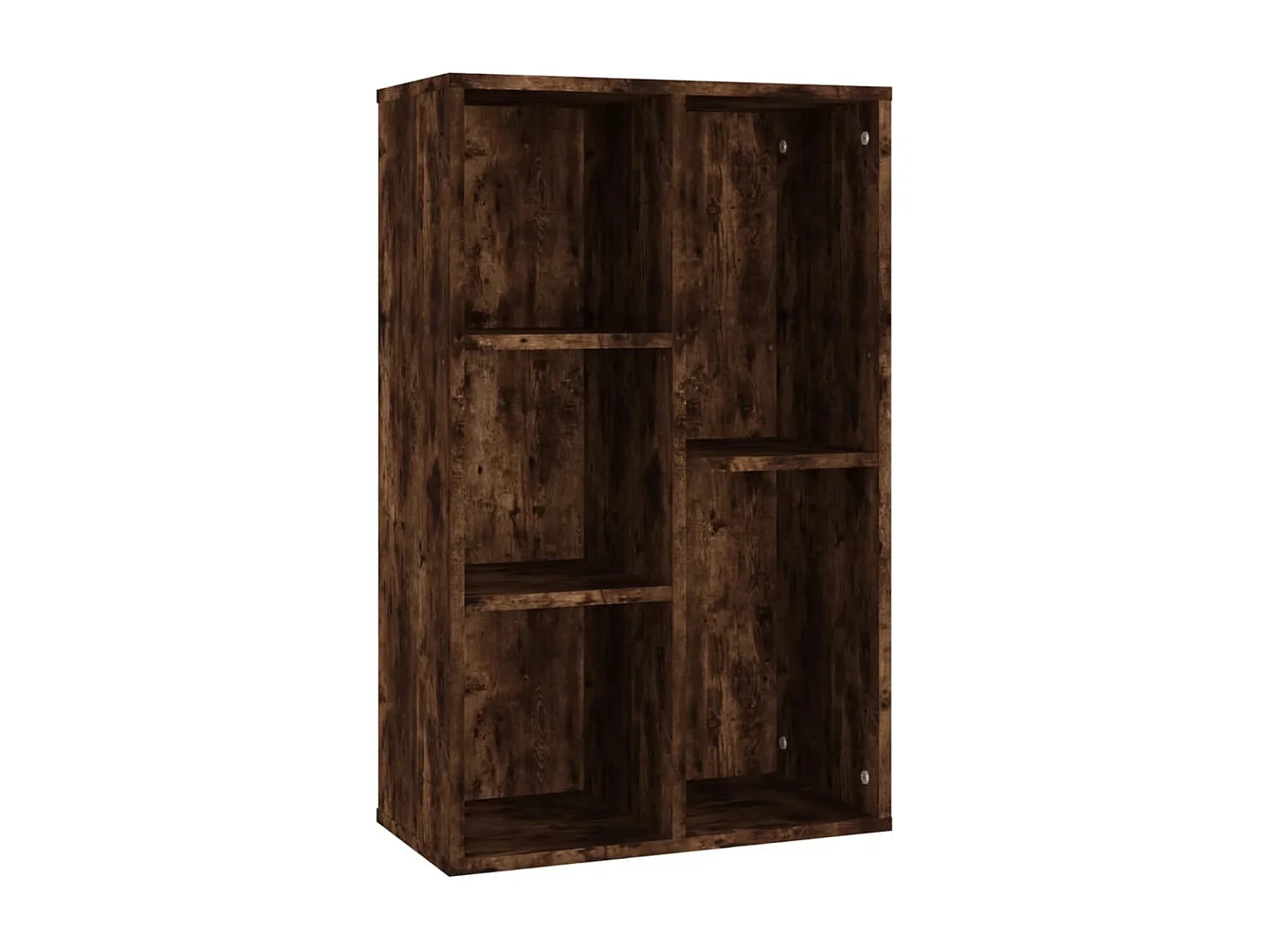 Bibliothèque-Buffet chêne fumé 50x25x80 bois d'ingénierie