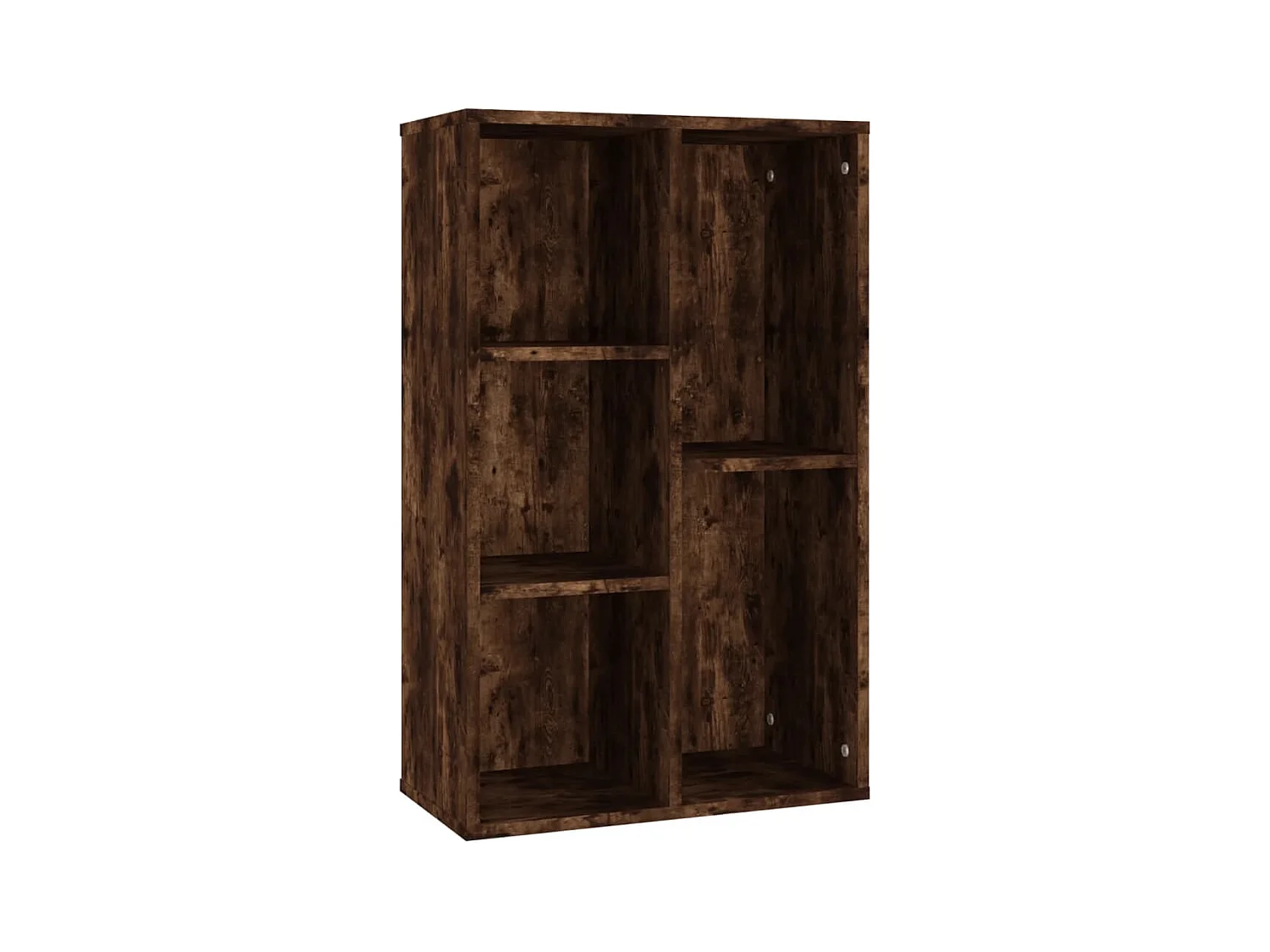 Bibliothèque-Buffet chêne fumé 50x25x80 bois d'ingénierie