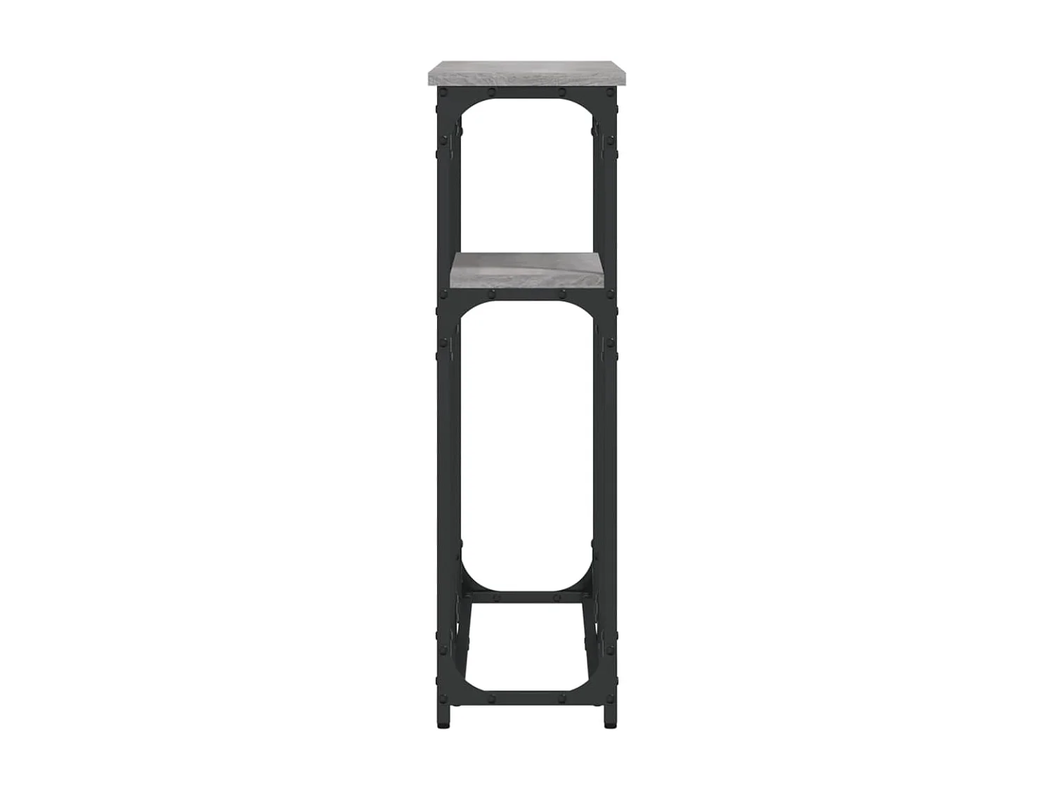 Table console sonoma gris 90x22,5x75 bois d'ingénierie