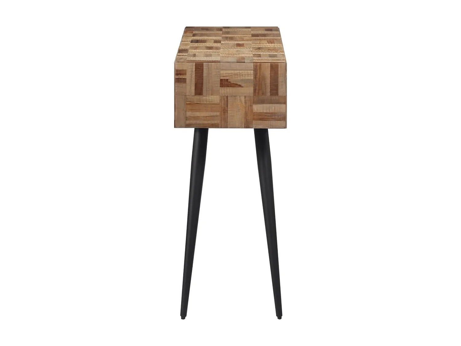 Table console 110x34x80 teck de récupération massif