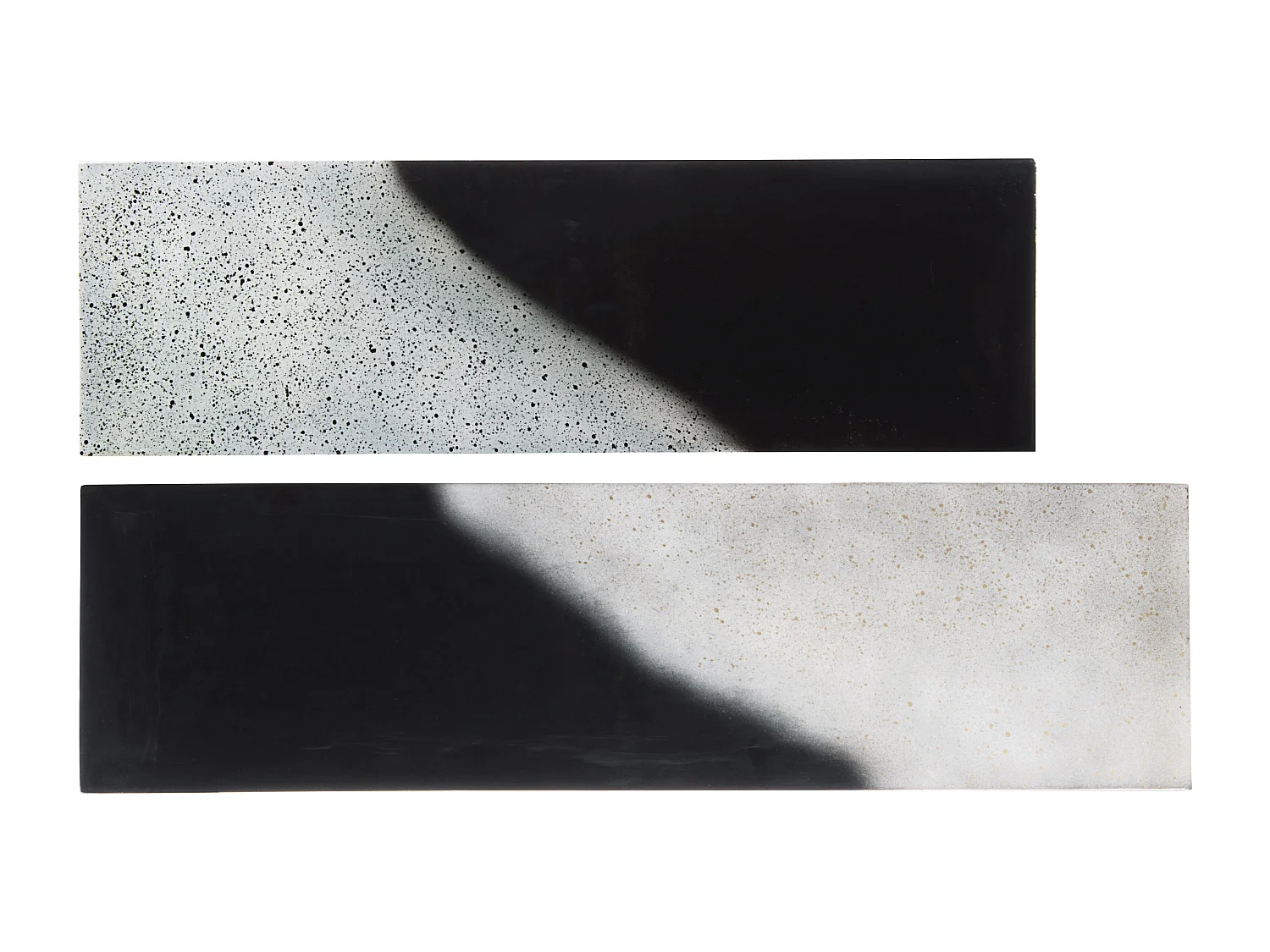 Console en acier multicolore Ida - Lot de 2