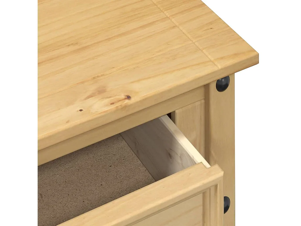 Table console Corona 114x34,5x73 bois de pin massif