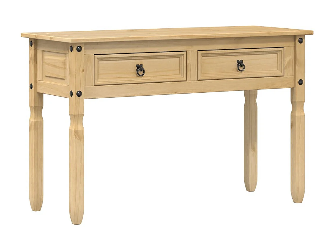 Table console Corona 115x46x73 bois de pin massif