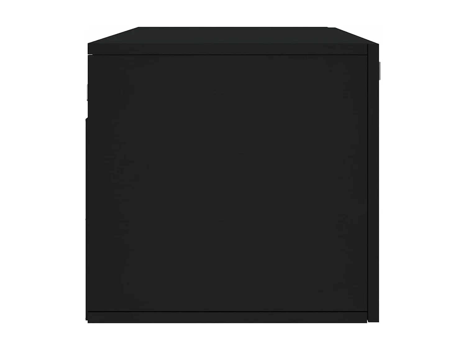 Armoire murale noir 100x36,5x35 bois d'ingénierie