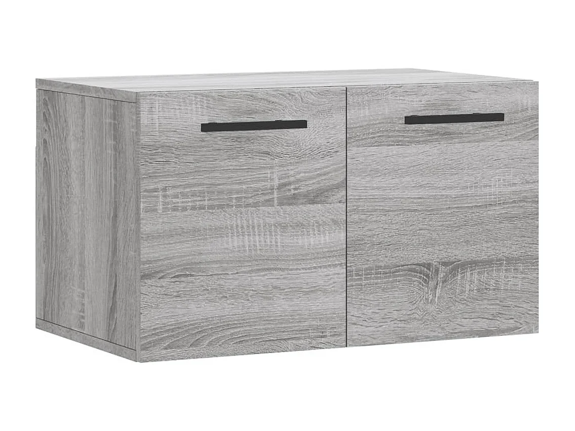 Armoire murale Sonoma gris 60x36,5x35 Bois d'ingénierie