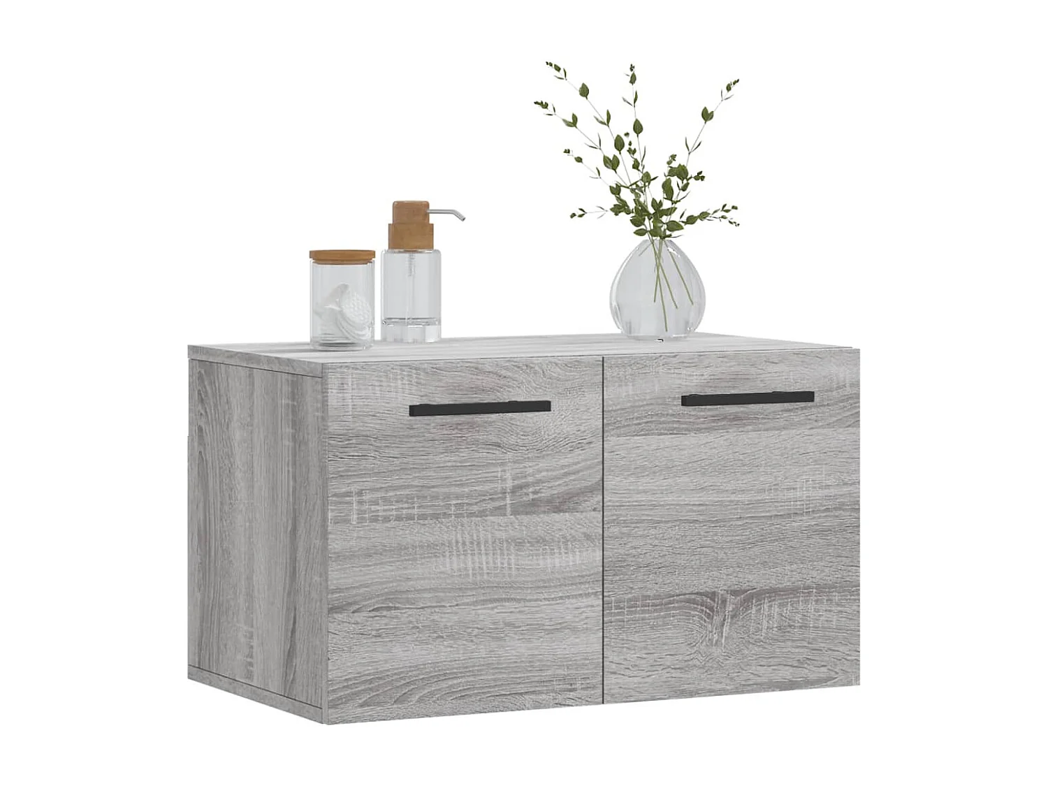 Armoire murale Sonoma gris 60x36,5x35 Bois d'ingénierie