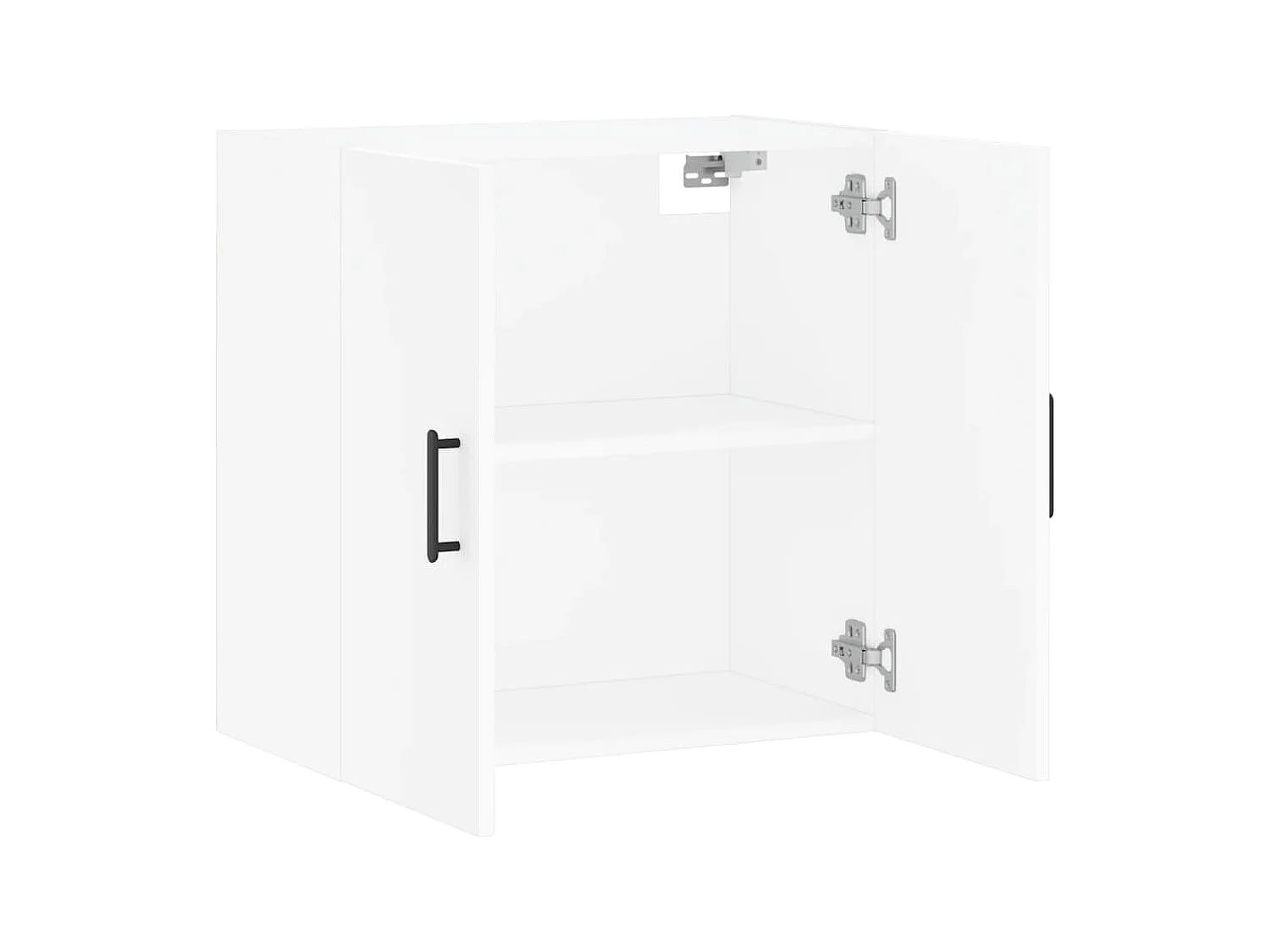 Armoire murale blanc 60x31x60 bois d'ingénierie