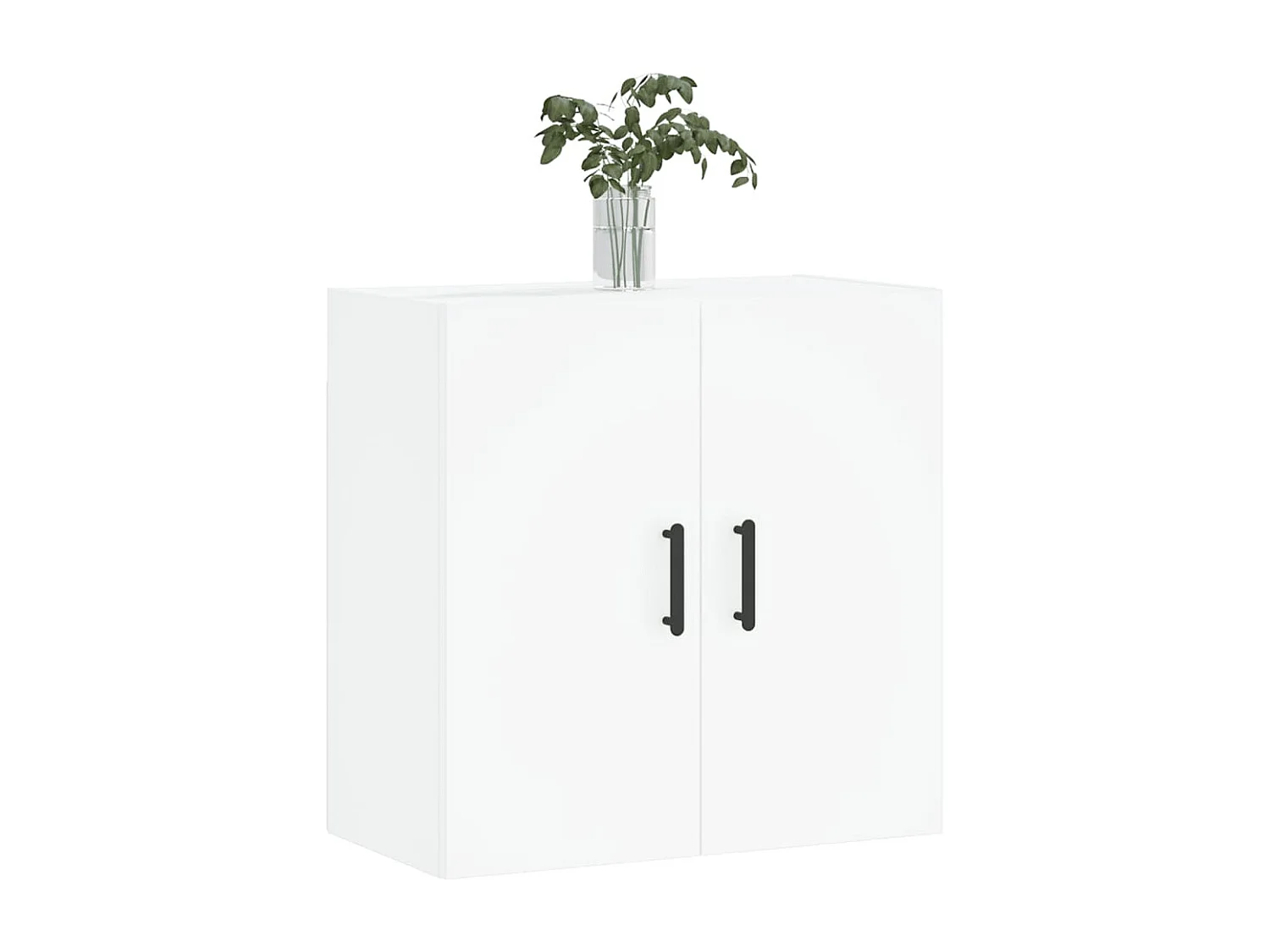 Armoire murale blanc 60x31x60 bois d'ingénierie