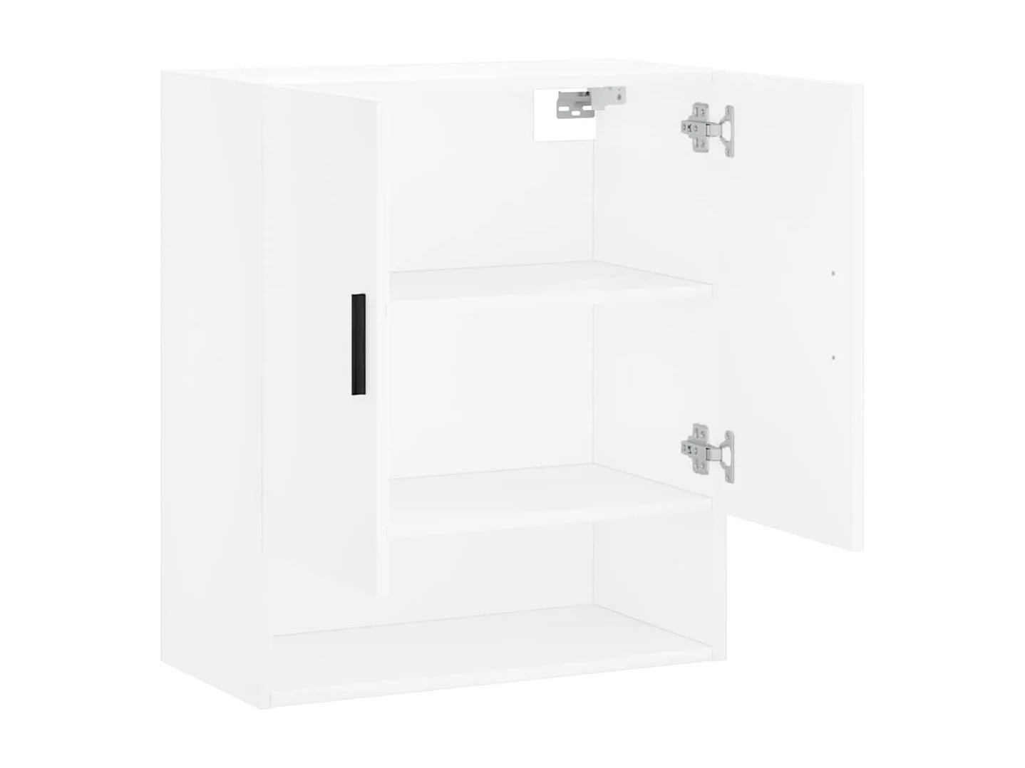 Armoire murale blanc 60x31x70 bois d'ingénierie