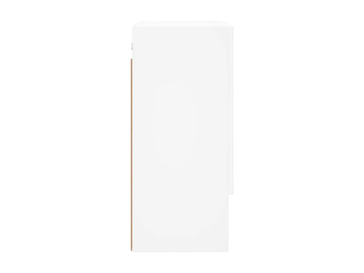 Armoire murale blanc 60x31x70 bois d'ingénierie