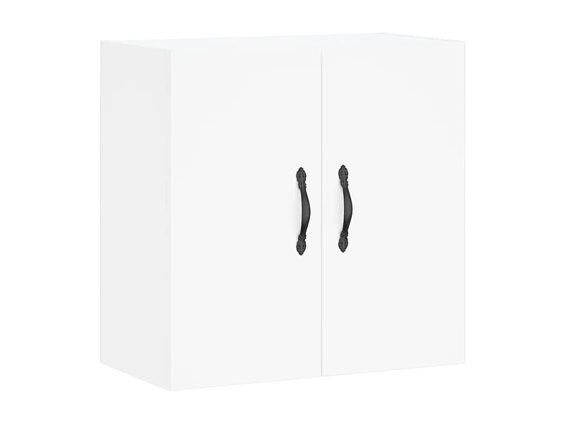 Armoire murale blanc 60x31x60 bois d'ingénierie