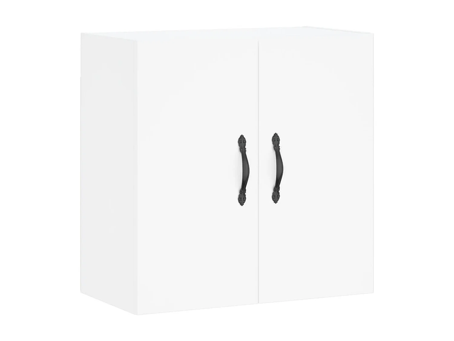 Armoire murale blanc 60x31x60 bois d'ingénierie