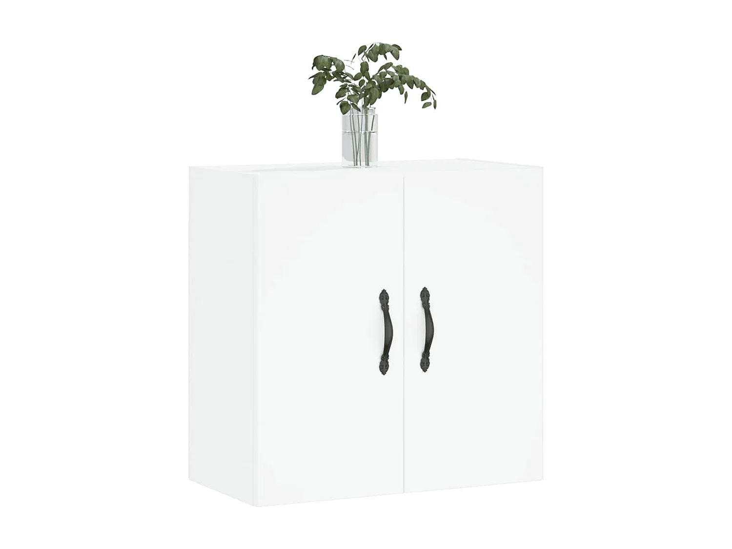 Armoire murale blanc 60x31x60 bois d'ingénierie