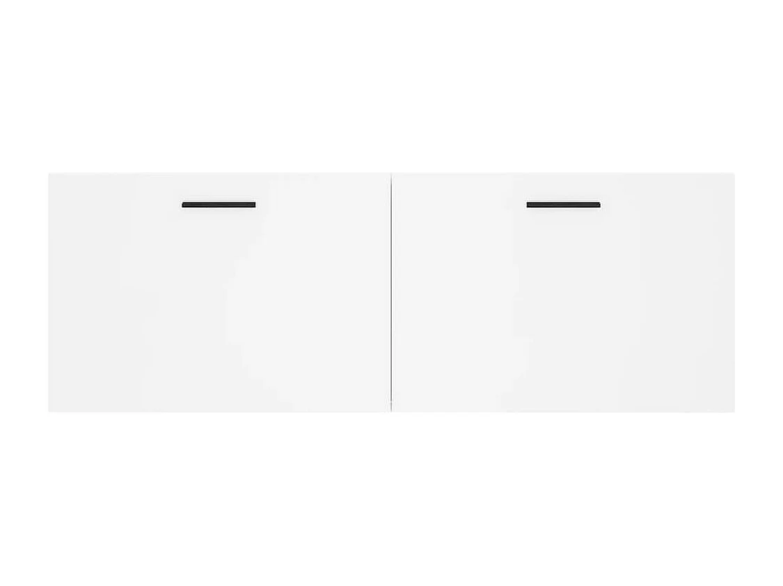 Armoire murale blanc 100x36,5x35 bois d'ingénierie