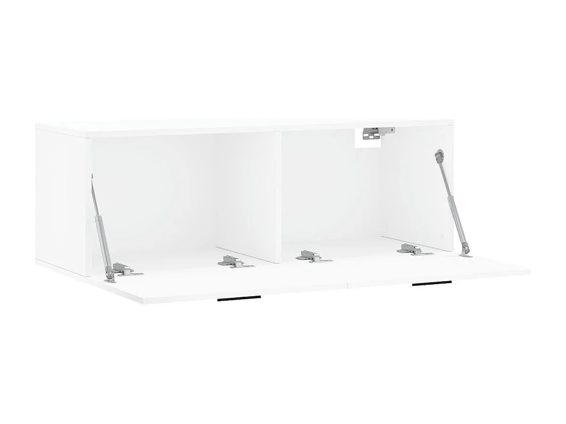 Armoire murale blanc 100x36,5x35 bois d'ingénierie