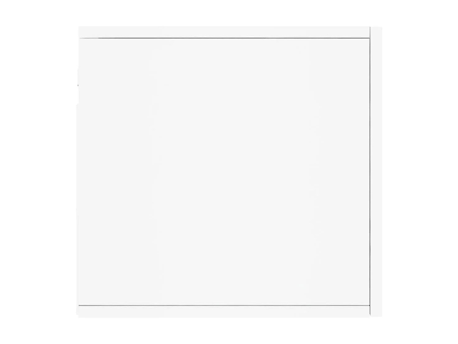 Armoire murale blanc 100x36,5x35 bois d'ingénierie