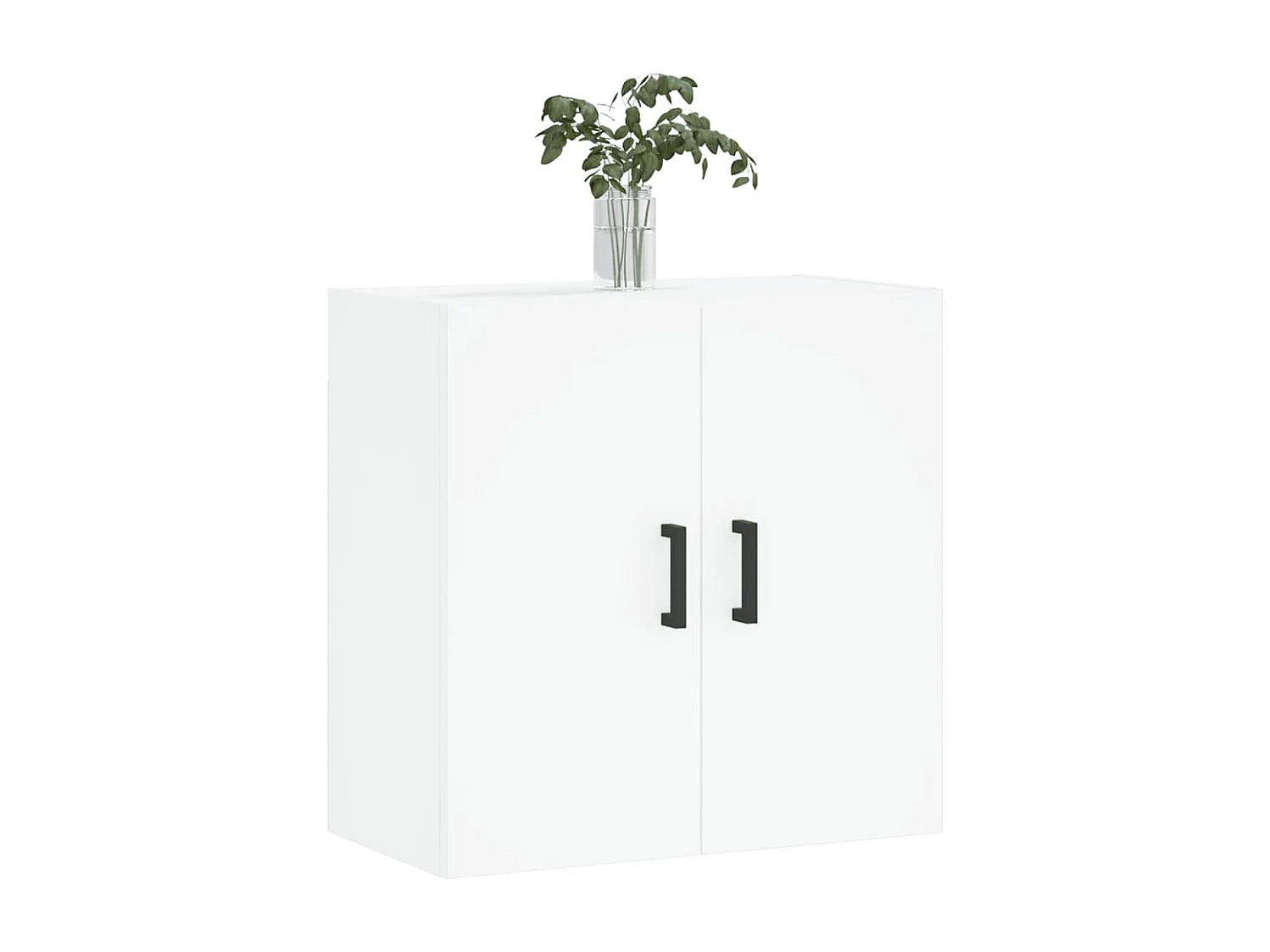 Armoire murale blanc 60x31x60 bois d'ingénierie