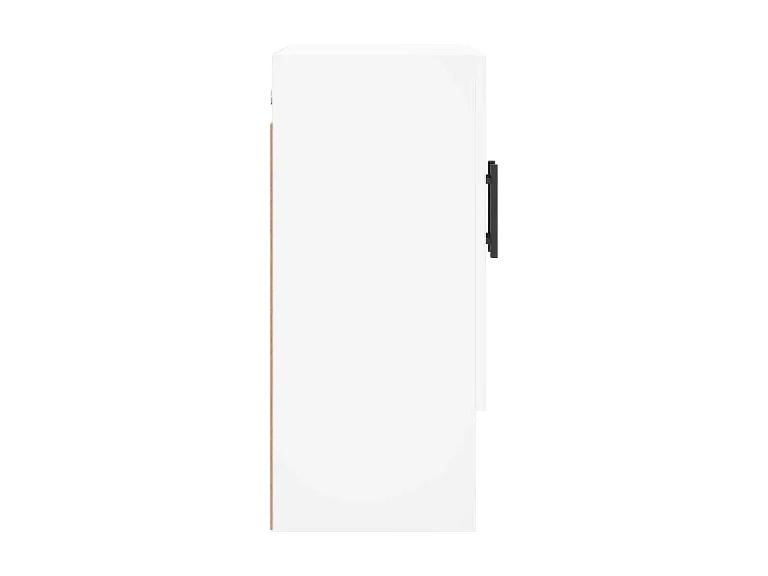 Armoire murale blanc 60x31x70 bois d'ingénierie