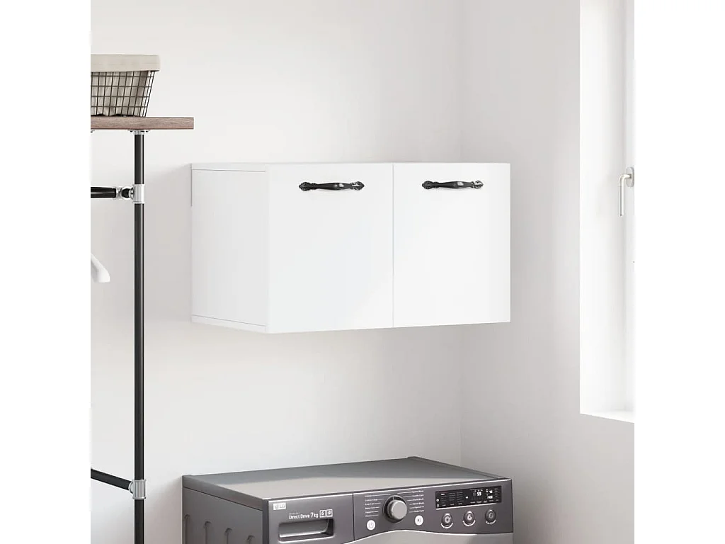 Armoire murale Blanc 60x36,5x35 Bois d'ingénierie