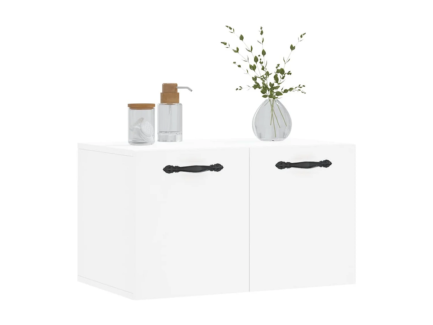 Armoire murale Blanc 60x36,5x35 Bois d'ingénierie