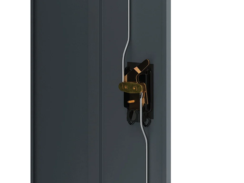 Classeur anthracite 90x40x70 acier