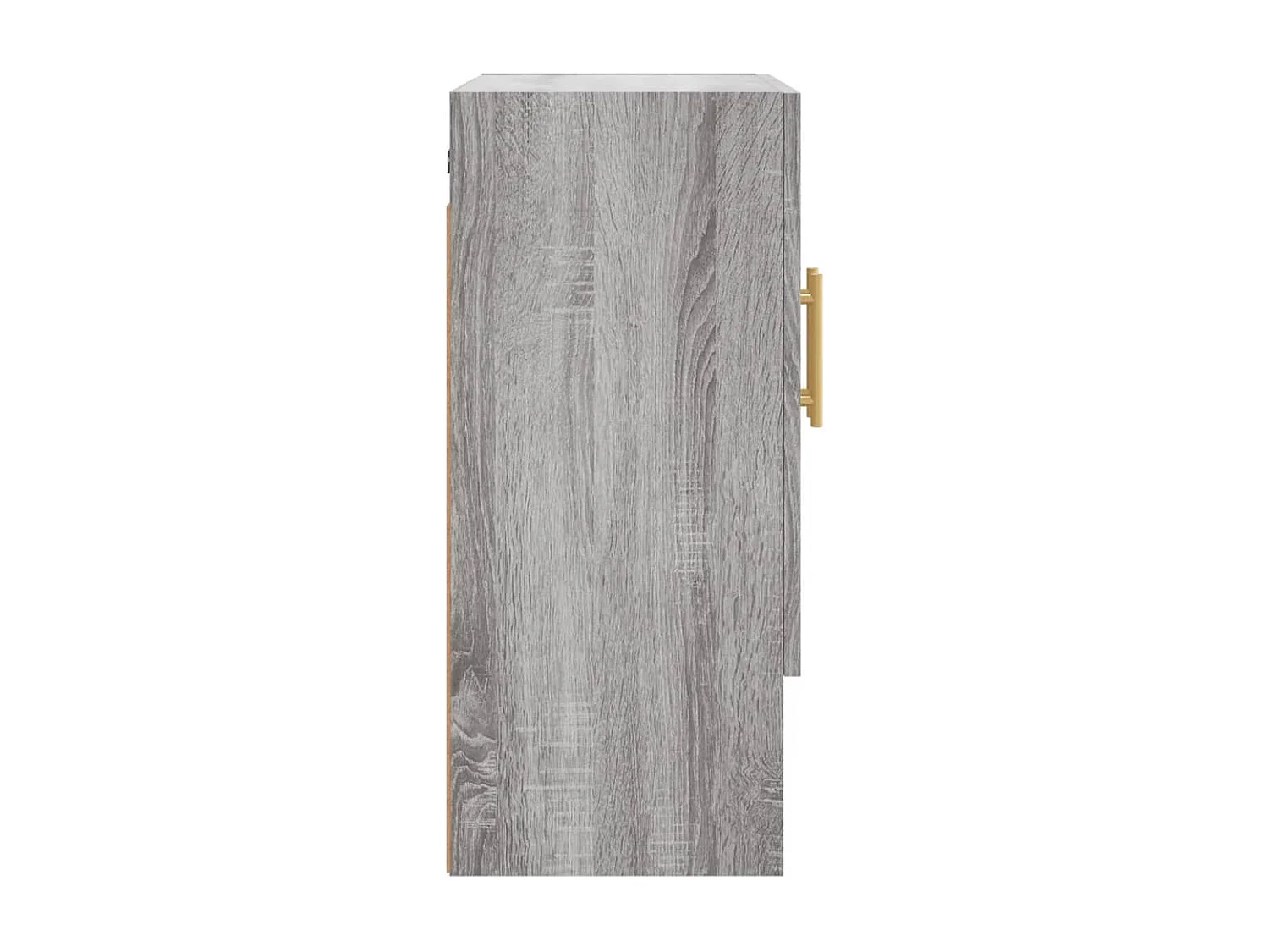 Armoire murale sonoma gris 60x31x70 bois d'ingénierie