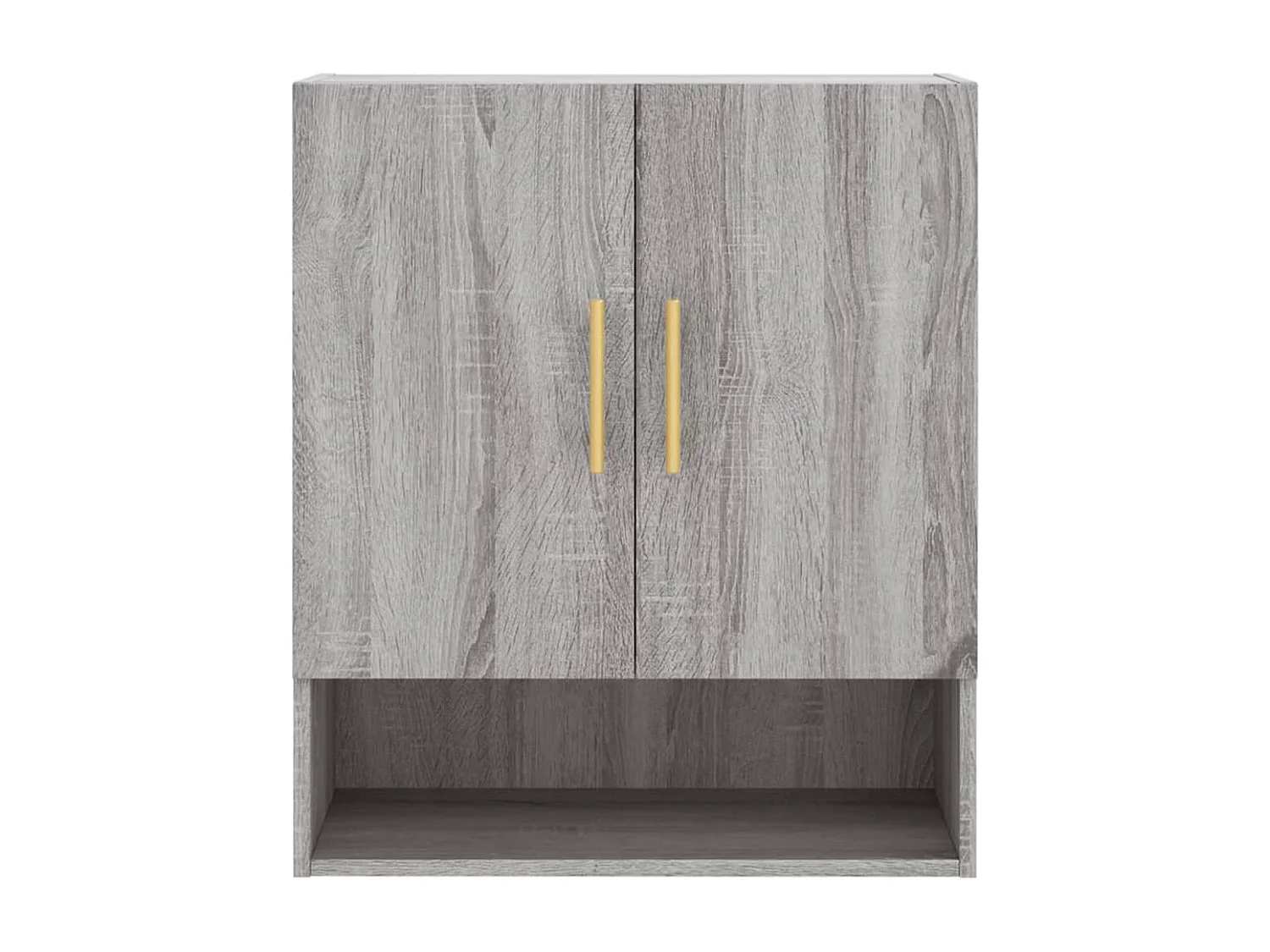 Armoire murale sonoma gris 60x31x70 bois d'ingénierie