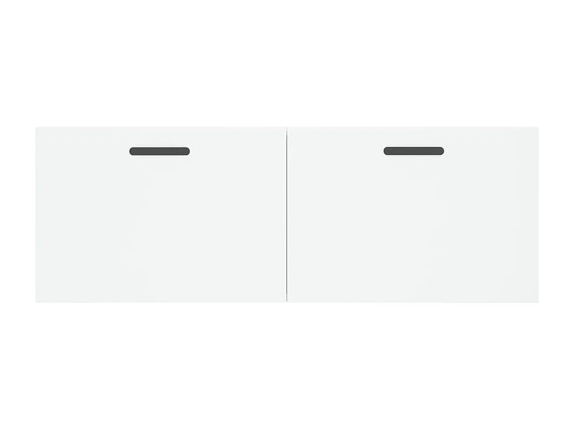 Armoire murale blanc 100x36,5x35 bois d'ingénierie