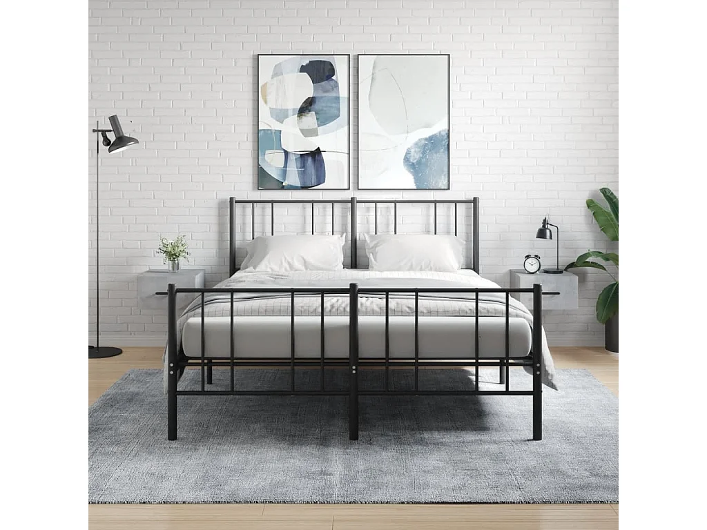 Tables de chevet murales 2 pcs gris béton 35x35x20