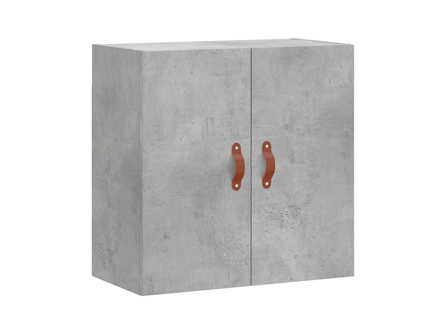 Armoire murale gris béton 60x31x60 bois d'ingénierie
