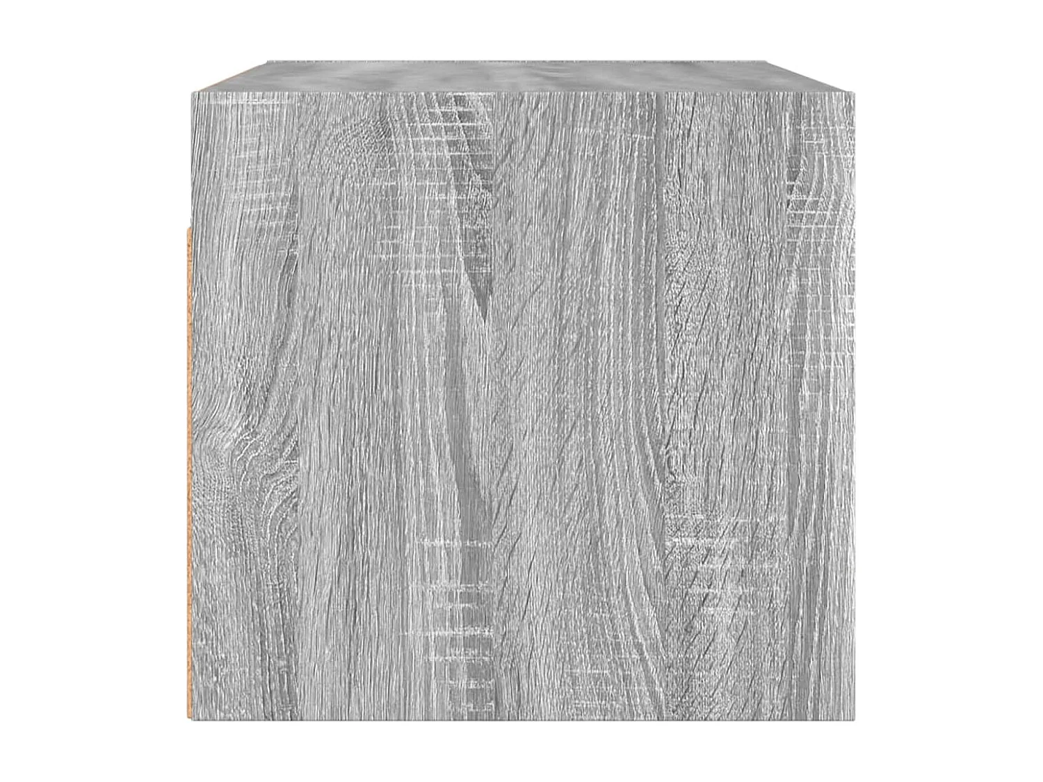 Armoire murale avec portes en verre sonoma gris 68,5x37x35