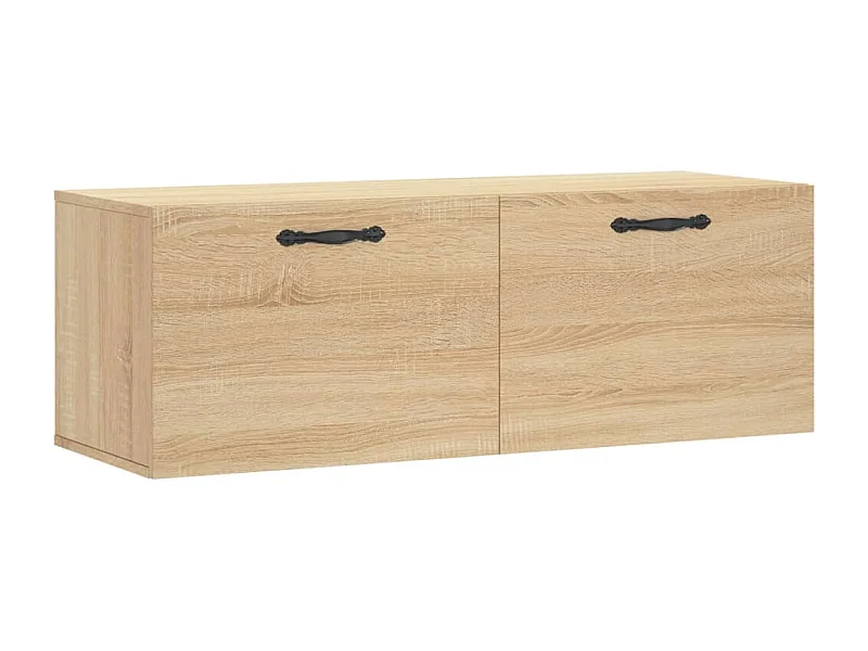 Armoire murale chêne sonoma 100x36,5x35 bois d'ingénierie