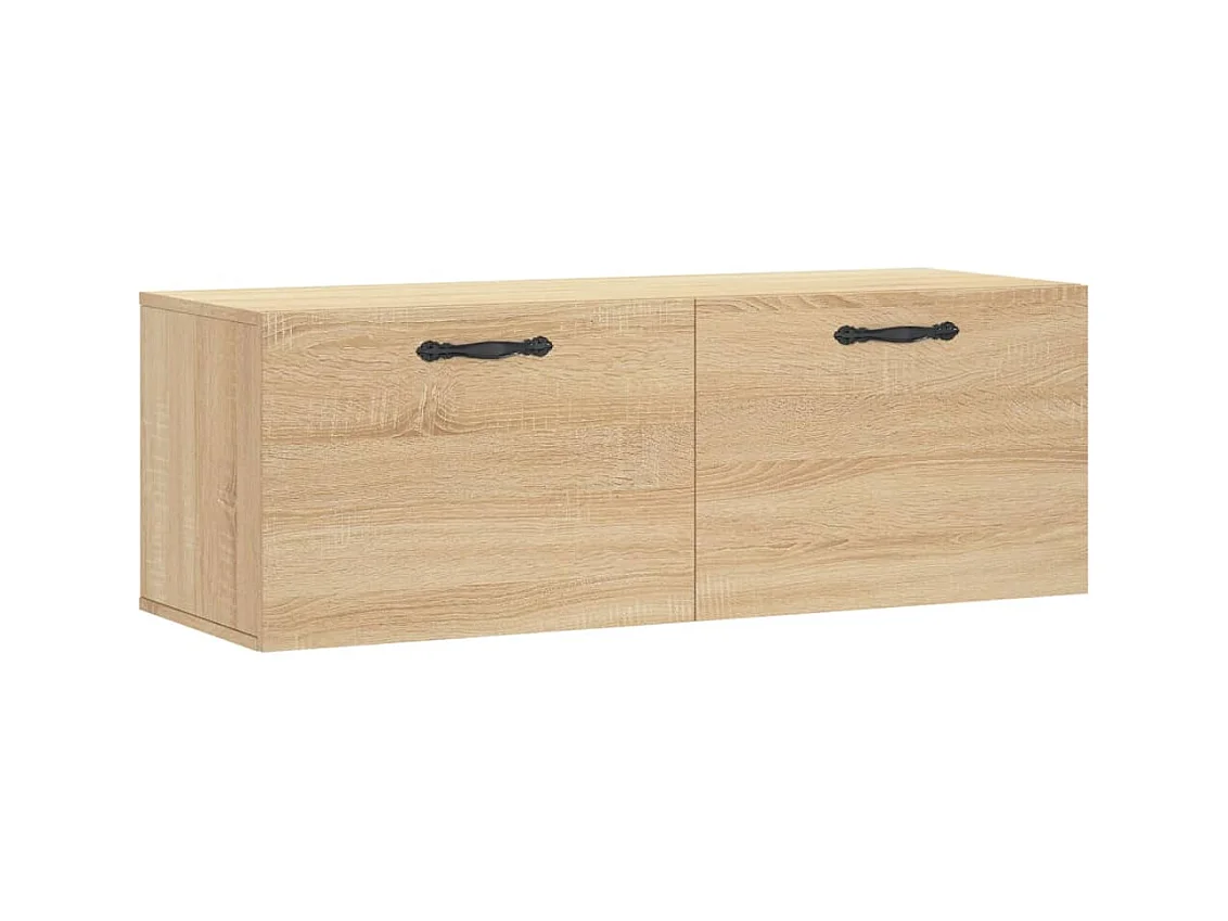 Armoire murale chêne sonoma 100x36,5x35 bois d'ingénierie