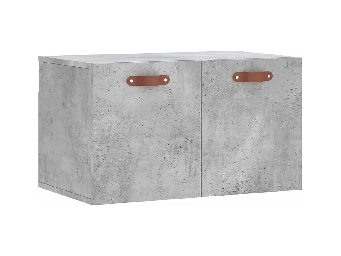 Armoire murale Gris béton 60x36,5x35 Bois d'ingénierie