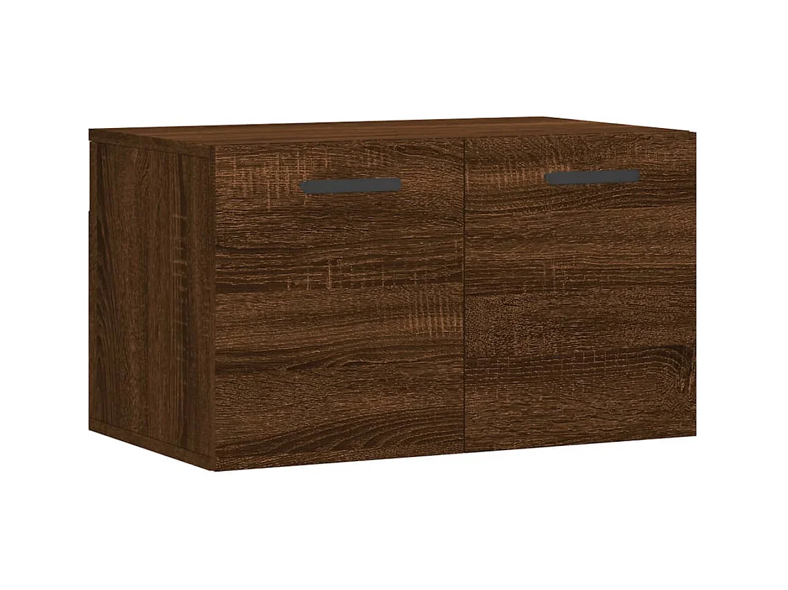 Armoire murale Chêne marron 60x36,5x35 Bois d'ingénierie