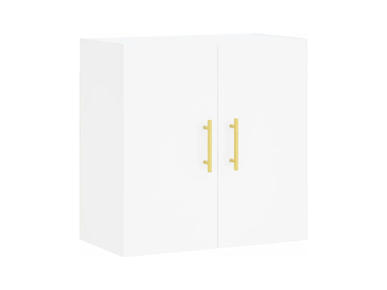 Armoire murale blanc 60x31x60 bois d'ingénierie