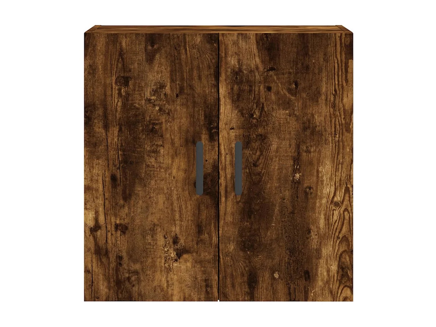 Armoire murale chêne fumé 60x31x60 bois d'ingénierie